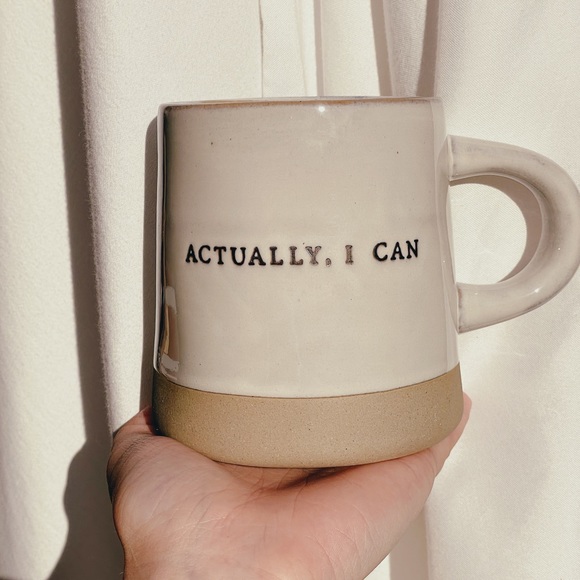 Hearth & Hand Other - 3/$40 📌 Actually I Can Hearth & Hand With Magnolia Ceramic Coffee Mug Rustic